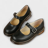 Women's Mary Janes Buckle Strap Round Toe - Casual Daily Wear