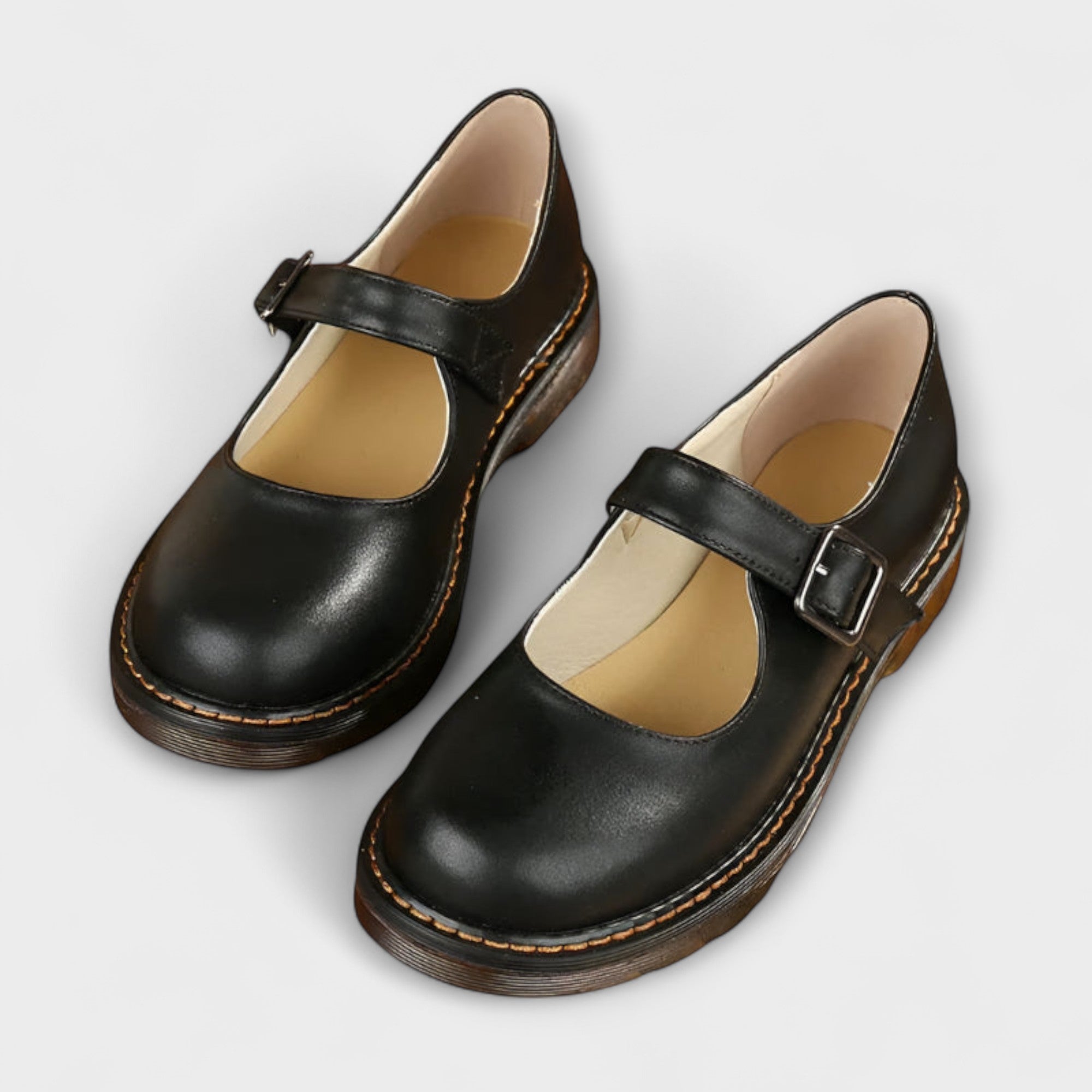 Women's Mary Janes Buckle Strap Round Toe - Casual Daily Wear