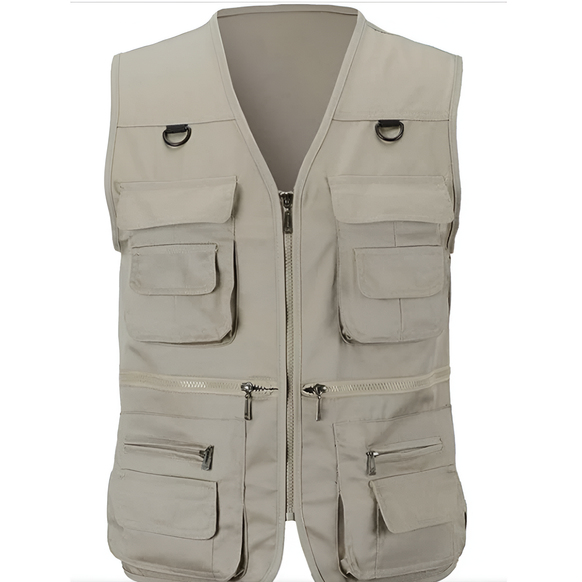 Men's Multi-Pocket Utility Vest - Outdoor Activity