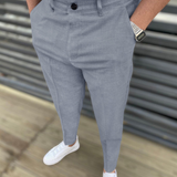 Men's Dress Pants Slim Fit Cropped - Business Casual