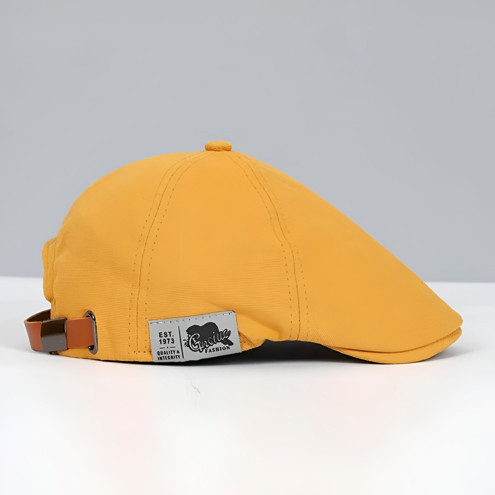 Men's Flat Cap Adjustable Strap Canvas - Casual Headwear