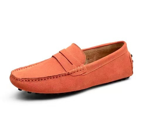 Men's Loafers Slip On Round Toe - Casual Driving Shoes