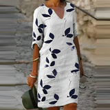 Women's Shift Dress Short Sleeve - Casual Outwear