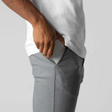 Men's Slim Fit Chino Pants Gray Tailored - Smart Casual Wear