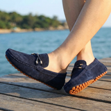 Men's Loafers Perforated Pattern Tassel Detail - Casual Wear