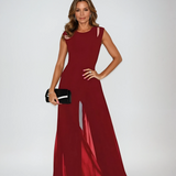 Women's Jumpsuit Sheer Wide Leg - Formal Evening Wear