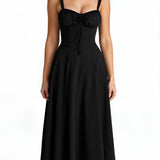 Women's Midi Dress Floral Print - Summer Outing