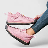 Women's Sneakers Hand Stitched Lace Up - Casual Daily Wear
