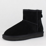 Women's Plush Ankle Boots - Winter Wear